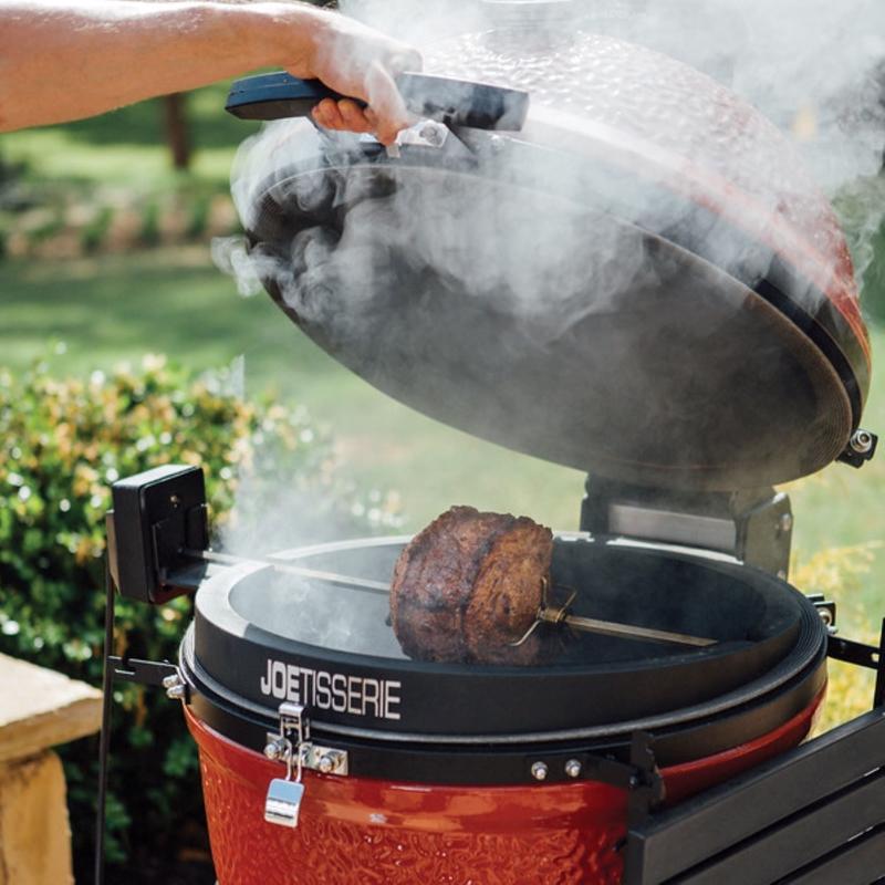 Kamado Joe JoeTisserie Stainless Steel Grill Rotisserie 27 in. L X 18 in. W