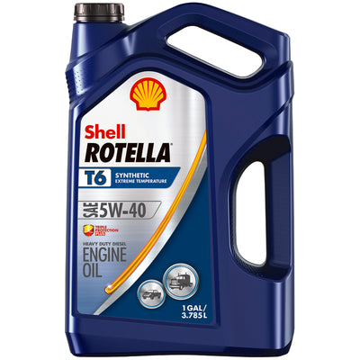 Shell Rotella 5W-40 4-Cycle Synthetic Motor Oil 1 gal