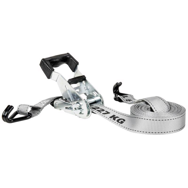 Keeper 1 in. W X 16 ft. L Gray Tie Down 500 lb