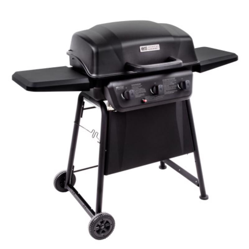 American Gourmet 3 Burner Liquid Propane Grill Black