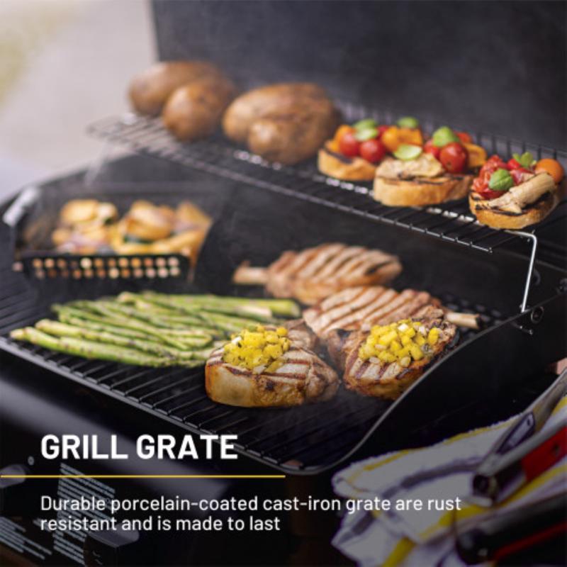 American Gourmet 3 Burner Liquid Propane Grill Black