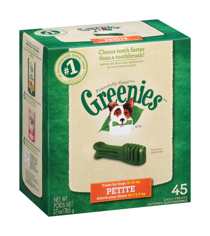 Greenies Mint Dental Stick For Dog 27 oz 7.5 in.