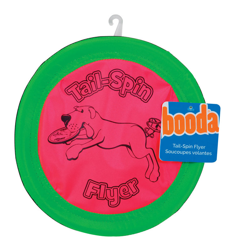 Booda Multicolored Fabric Flying Disc Dog Toy Medium