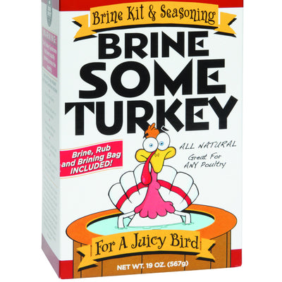 Brine Some Turkey Juice Bird Brine Kit and Seasoning 19 oz
