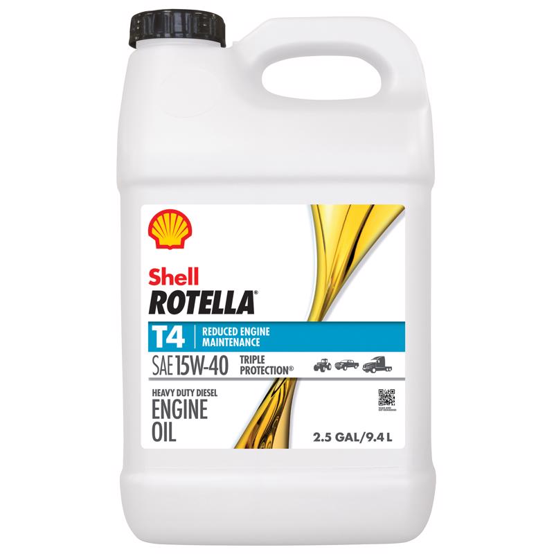 Shell Rotella 15W-40 Diesel Heavy Duty Engine Oil 2.5 gal