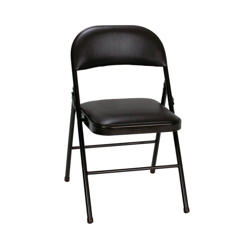 Cosco Black Vinyl Folding Chair