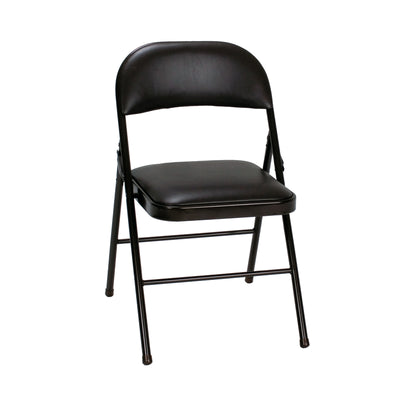 Cosco Black Vinyl Folding Chair