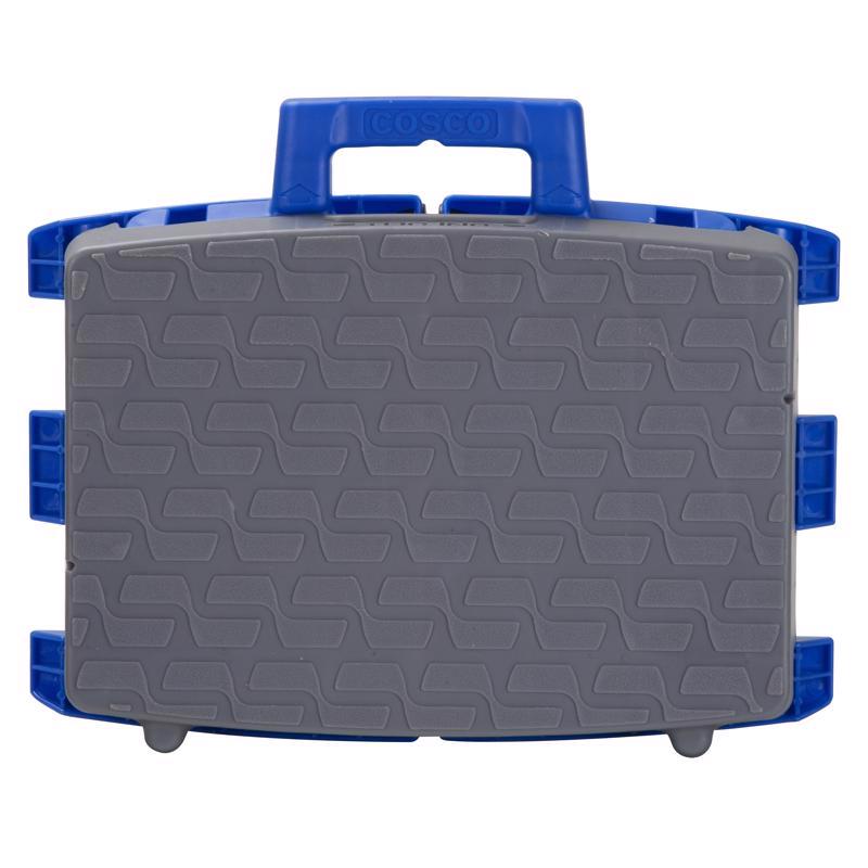 Cosco 8.46 in. H X 14.02 in. W X 9.84 in. D 300 lb. capacity 1 step Plastic Folding Step Stool