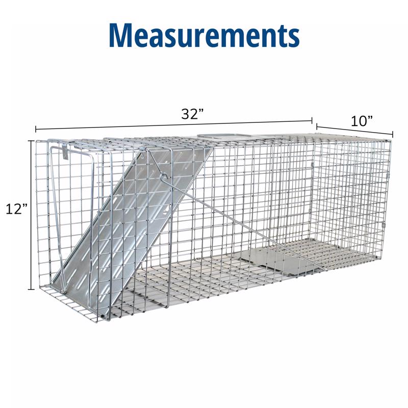 Havahart Large Live Catch Cage Trap For Cats and Raccoons