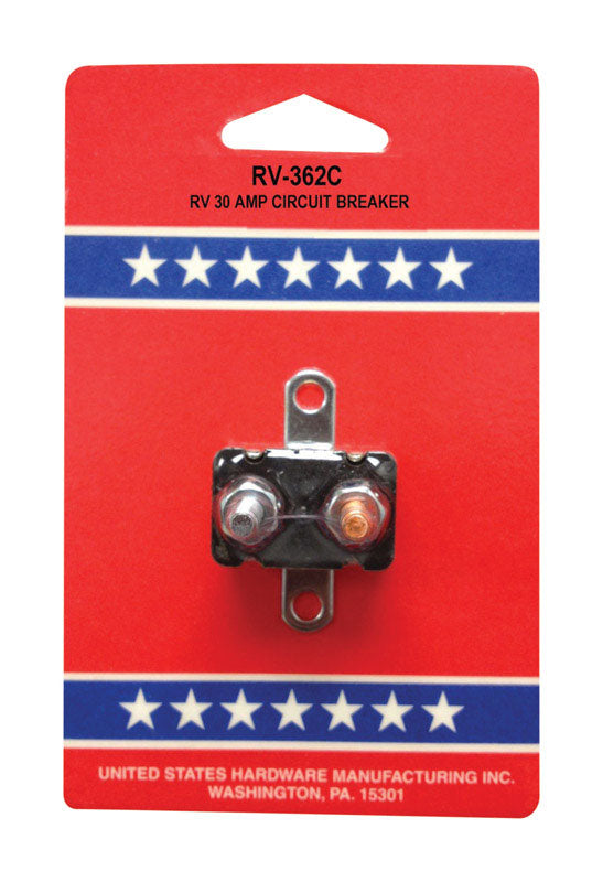 US Hardware 6.8 in. 30 amps RV Circuit Breaker