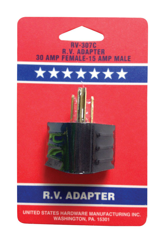 US Hardware 15 amps RV Electrical Adapter