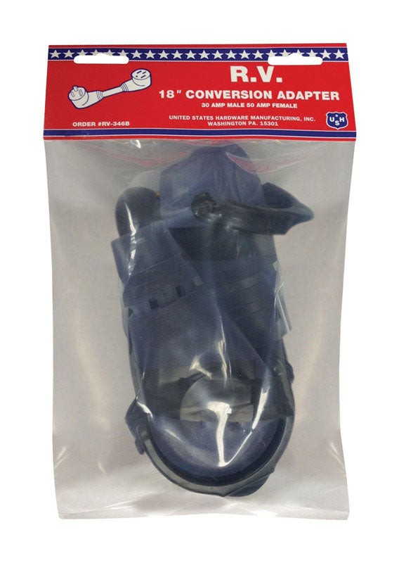 US Hardware 18 in. 50 amps RV Electrical Conversion Adapter