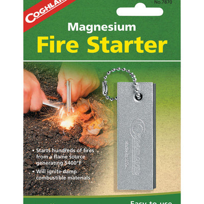 Coghlan's Silver Fire Starter 5.875 in. H X 3/8 in. W X 3 in. L