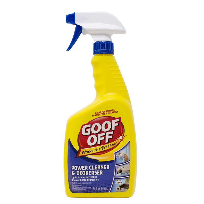 Goof Off No Scent Cleaner and Degreaser Liquid 32 oz