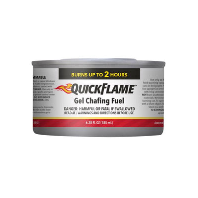 Sterno Quick Flame Chafing Fuel Steel 6.28 fl. oz.
