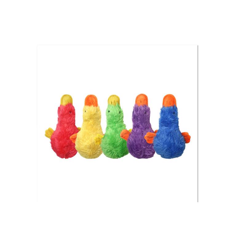 Multipet Duckworth Webster Assorted Plush Duck Dog Toy Medium