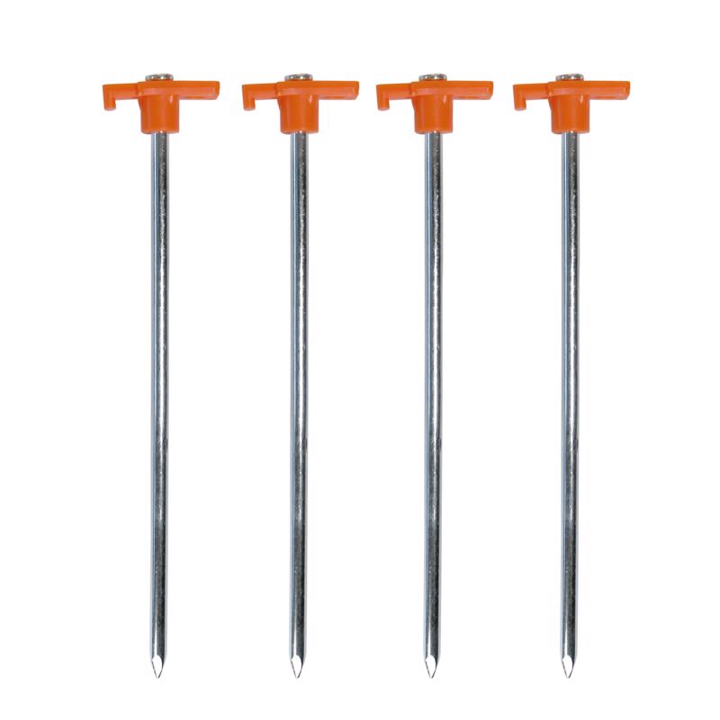 Coghlan's Silver Nail Pegs 13.625 in. H X 4.500 in. W X 10 in. L 4 pk