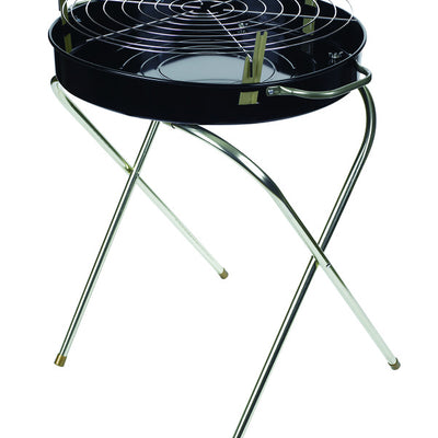 Marsh Allen 18 in. Fold-A-Matic Charcoal Grill Black
