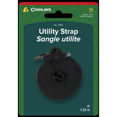 Coghlan's 1 in. W X 4 ft. L Black Utility Strap 1 lb