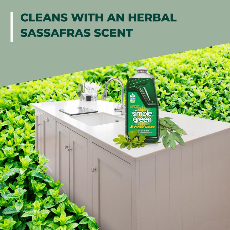 Simple Green Sassafras Scent Concentrated All Purpose Cleaner Liquid 67.6 oz