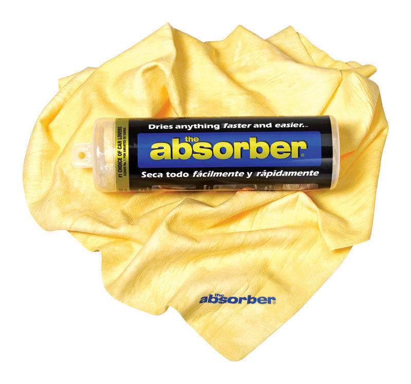 The Absorber 27 in. L X 17 in. W Synthetic Chamois
