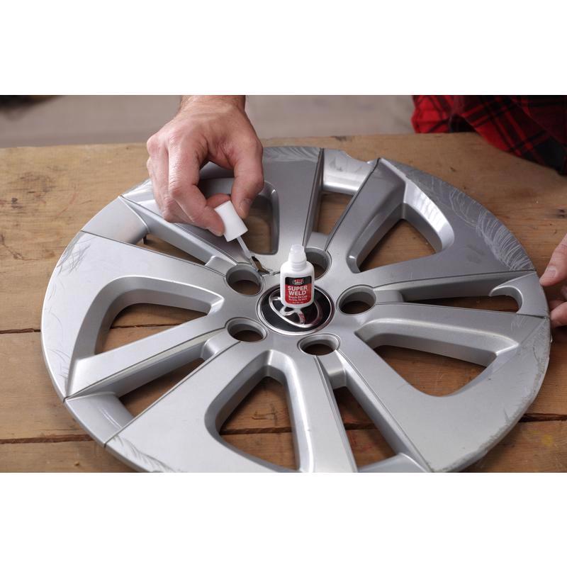 J-B Weld SuperWeld High Strength Glue Clear Super Glue Brush On 0.2 gm