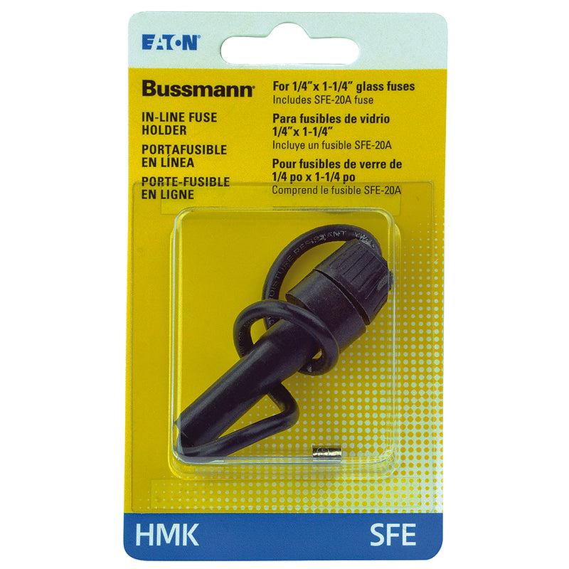 Bussmann 30 amps SFE Black In-Line Fuse Holder