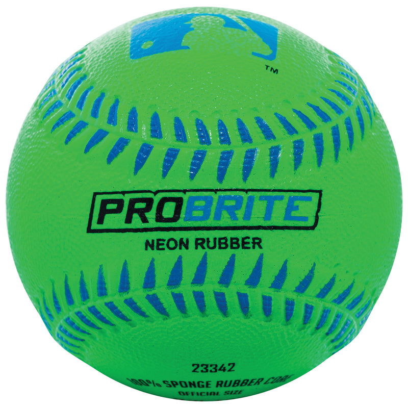 Franklin Pro Brite Assorted Neon Rubber T-Ball 9 in.