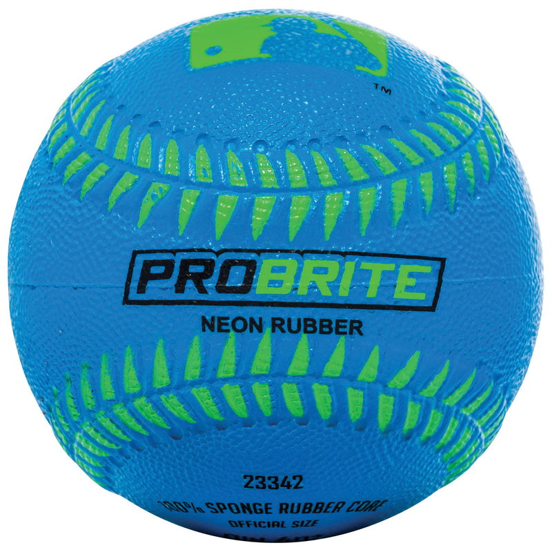 Franklin Pro Brite Assorted Neon Rubber T-Ball 9 in.
