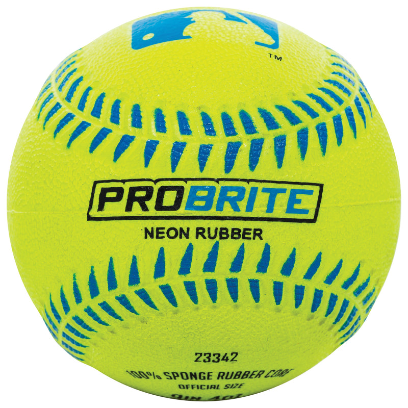 Franklin Pro Brite Assorted Neon Rubber T-Ball 9 in.
