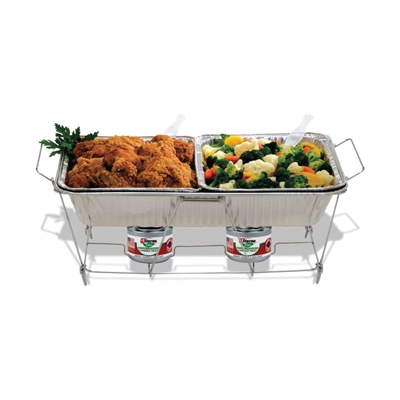 Sterno Silver Wire Chafing Dish Rack 1.50 in. H X 12.13 in. W X 22.75 in. L