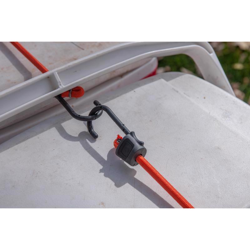 Keeper Black/Orange Bungee Cord 36 in. L X 0.374 in.
