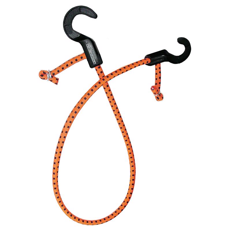 Keeper Orange Adjustable Bungee Cord 30 in. L X 0.315 in.