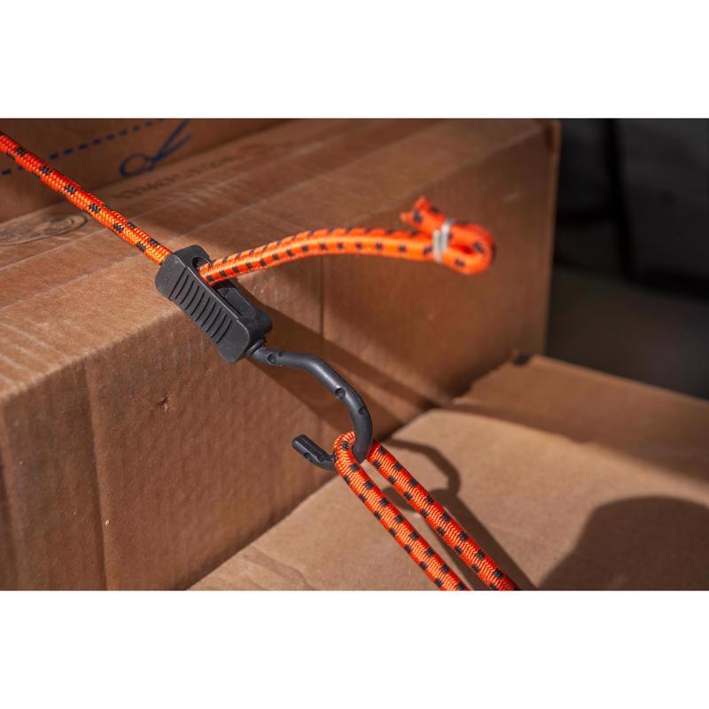 Keeper Orange Adjustable Bungee Cord 30 in. L X 0.315 in.