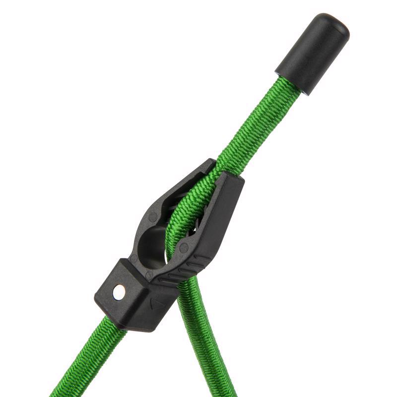 Keeper Lock-It Green Adjustable Bungee Cord 36 in. L X 0.5 in.