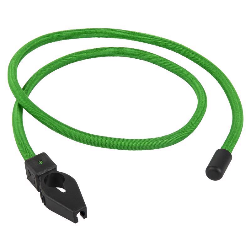 Keeper Lock-It Green Adjustable Bungee Cord 36 in. L X 0.5 in.