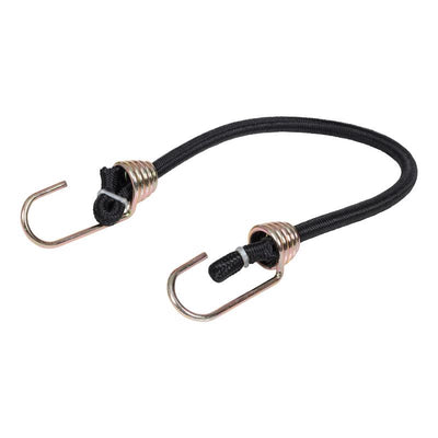 Keeper Black Bungee Cord 18 in. L X 0.374 in.