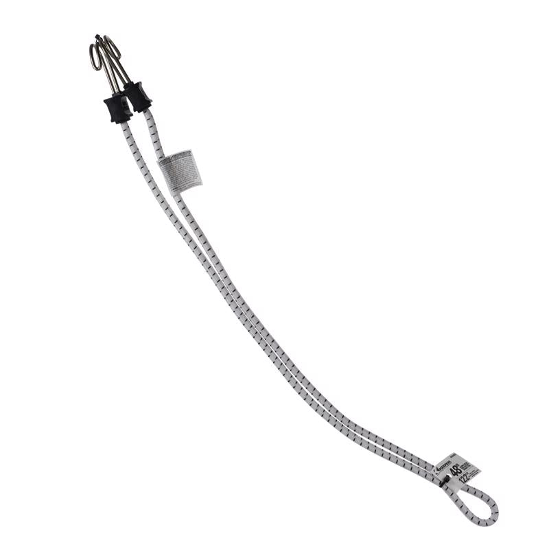 Keeper Black/White Bungee Cord 48 in. L X 0.315 in.