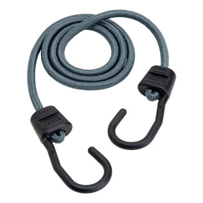 Keeper Gray Bungee Cord 48 in. L X 0.374 in.