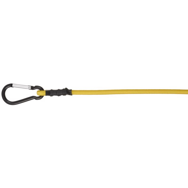 Keeper Yellow Carabiner Style Bungee Cord 24 in. L X 0.315 in. 2 pk