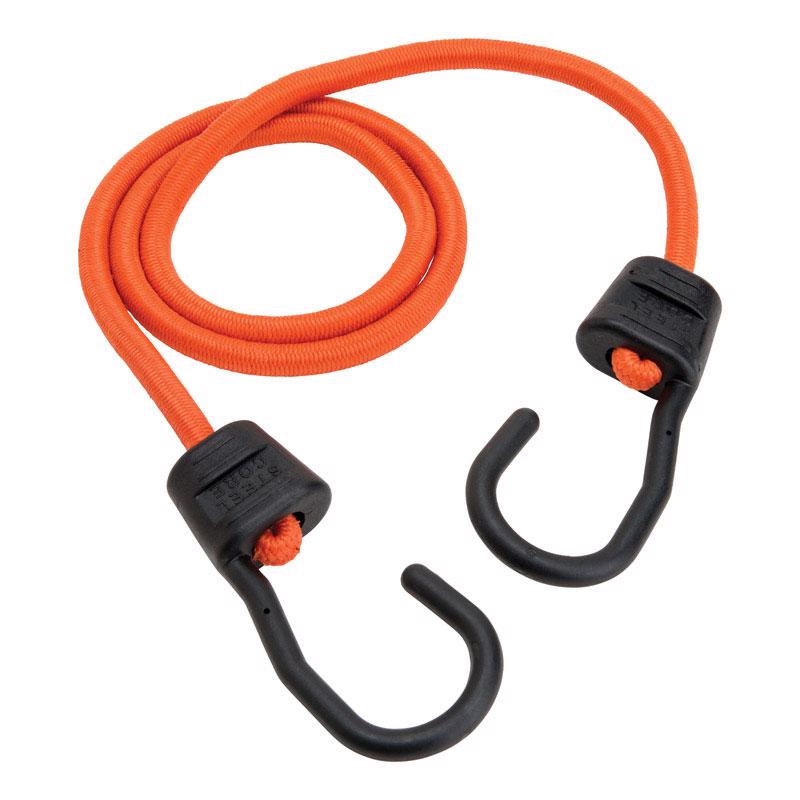 Keeper Orange Bungee Cord 40 in. L X 0.374 in.
