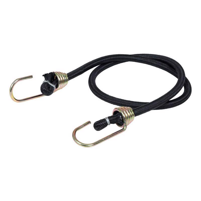 Keeper Black Bungee Cord 32 in. L X 0.374 in.