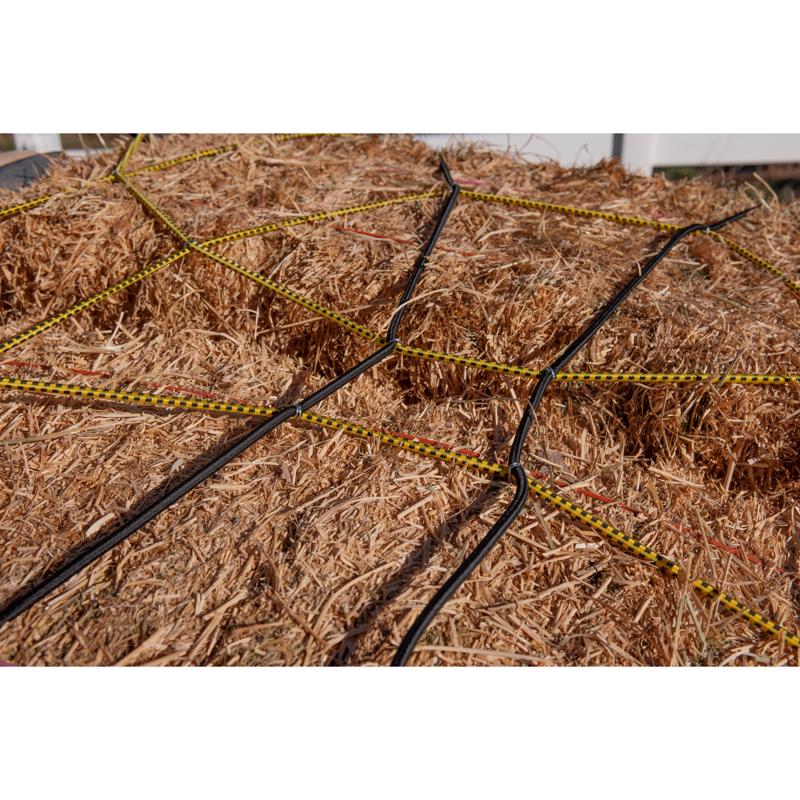 Keeper Black/Yellow Adjustable Cargo Net 47 in. L X 0.14 in.