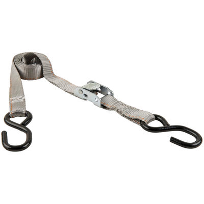 Keeper 1 in. W X 6 ft. L Gray Tie Down 400 lb