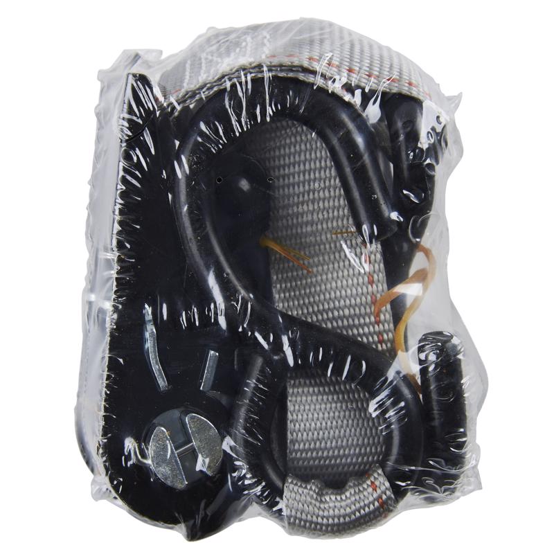 Keeper 1 in. W X 14 ft. L Gray Tie Down w/Ratchet 500 lb