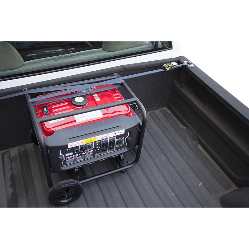 Keeper 1 in. W X 10 ft. L Black Tie Down w/Ratchet 400 lb