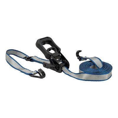 Keeper 1.25 in. W X 14 ft. L Gray Ratchet Tie Down Strap 1000 lb