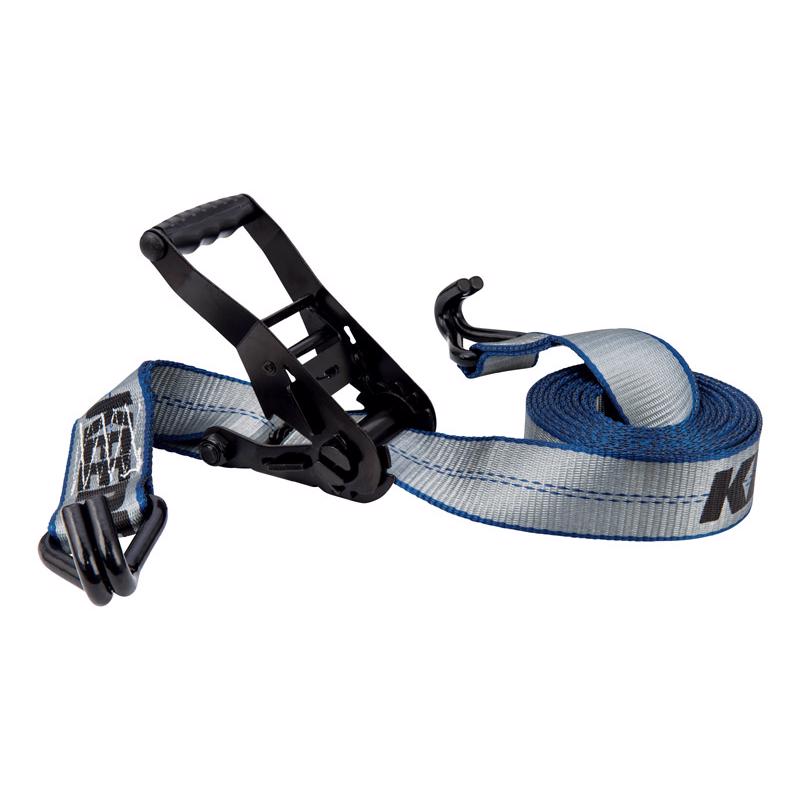 Keeper 2 in. W X 14 ft. L Gray Ratchet Tie Down Strap 3333 lb