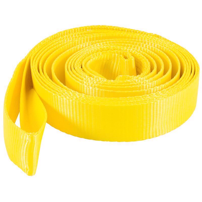 Keeper 2 in. W X 20 ft. L Yellow Vehicle Recovery Strap 7000 lb