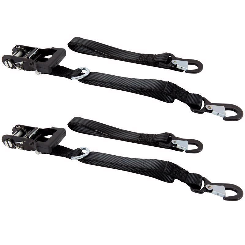 Keeper 1-1/4 in. W X 8 ft. L Black Tie Down Strap 1000 lb